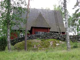 Seurasaari: Karuna Church (from the back)