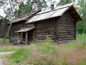 Seurasaari: Chimneyless huts, Kaukola