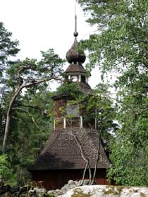 Seurasaari: Karuna Church, Karuna (from the side)