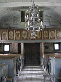 Seurasaari: Karuna Church interior