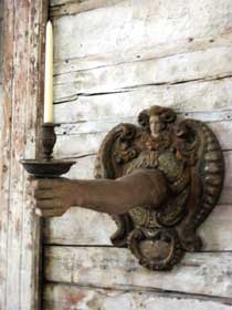 Seurasaari: Karuna Church interior