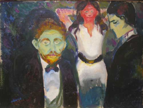 Edvard Munch: Jealousy (c1907)