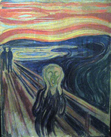 Edvard Munch: The Scream (c1910) 