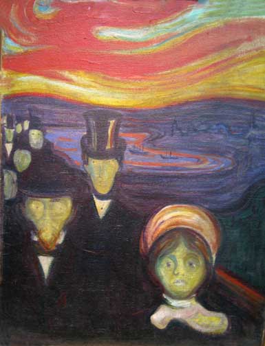 Edvard Munch: Anxiety (1894)