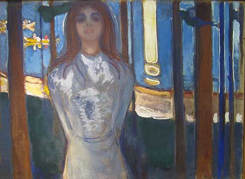 Edvard Munch: The Voice / Summer night (1896)