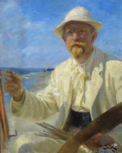 P.S. Krøyer: Self portrait (1897)
