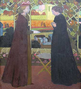Maurice Denis (1870-1943): The Visitation (1894)