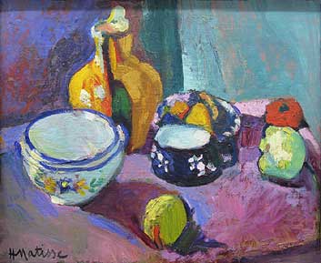 Henri Matisse (1869-1954): Still Life with Dishes and Fruit (1901)