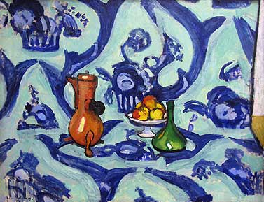 Henri Matisse (1869-1954): Still Life with Blue Tablecloth (1909)