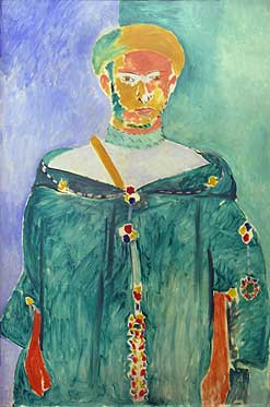 Henri Matisse (1869-1954): Standing Moroccan in Green (Standing Riffian) (1913)