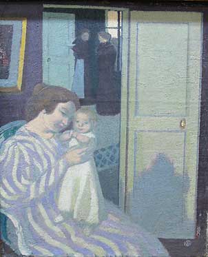 Maurice Denis (1870-1943): Mother and Child (1897)