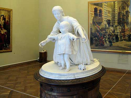 Fiodor Kamensky (1836 - 1913): First step (1872)
